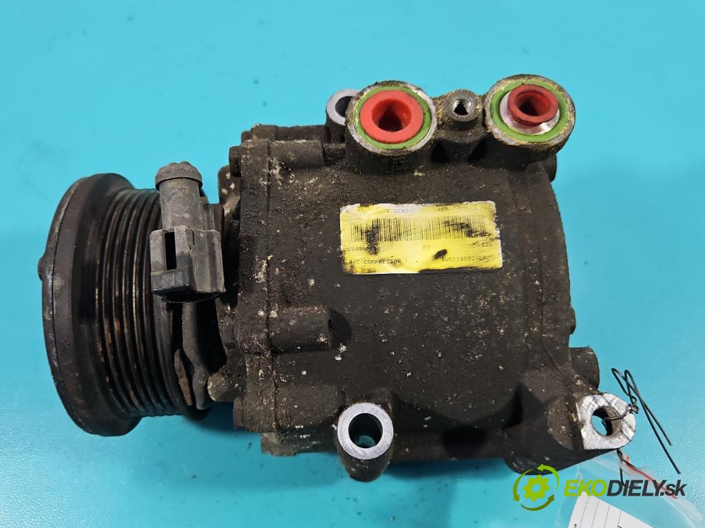 Ford Fiesta Mk7 2008-2017 1.2 16V 82 hp manual 60 kW 1242 cm3 3- Kompresor: klíma 8V5119D629EF (Kompresor klimatizace)