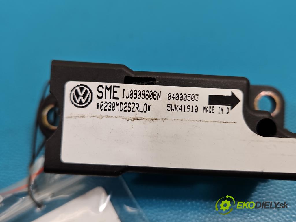 Vw Passat B5 1995-2005 1.9 tdi 116 HP manual 85 kW 1896 cm3 4- snímač šokovat: 5WK41910 (Snímač nárazu)