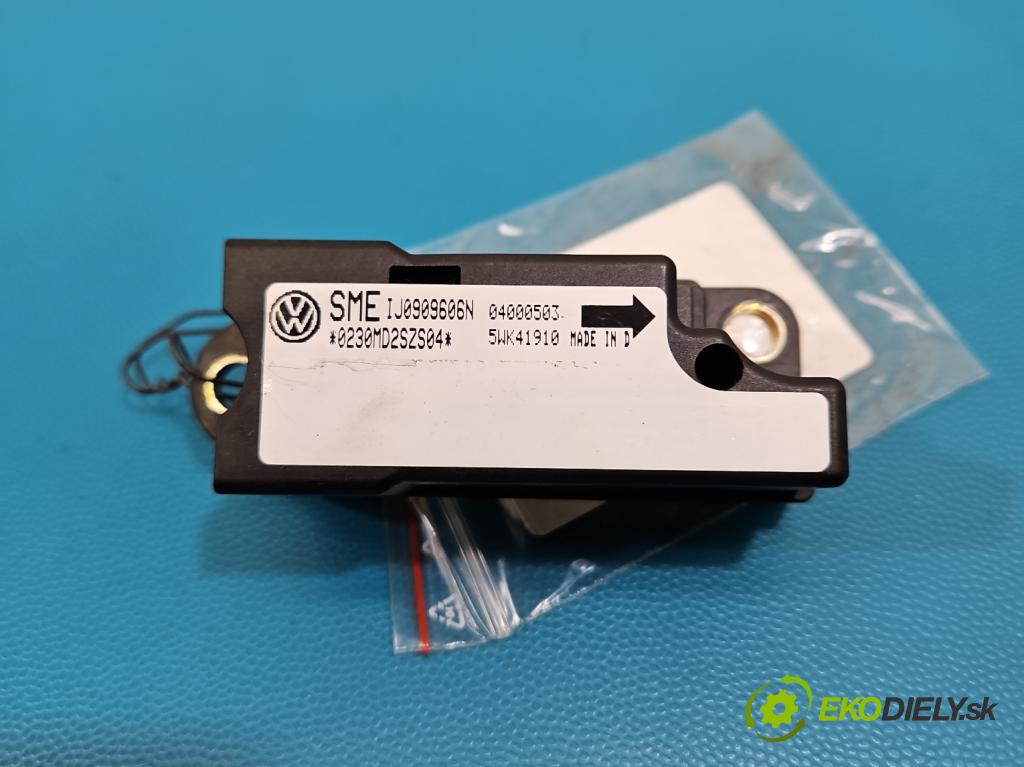 Vw Passat B5 1995-2005 1.9 tdi 116 HP manual 85 kW 1896 cm3 4- snímač šokovat: 1J0909606N (Snímač nárazu)
