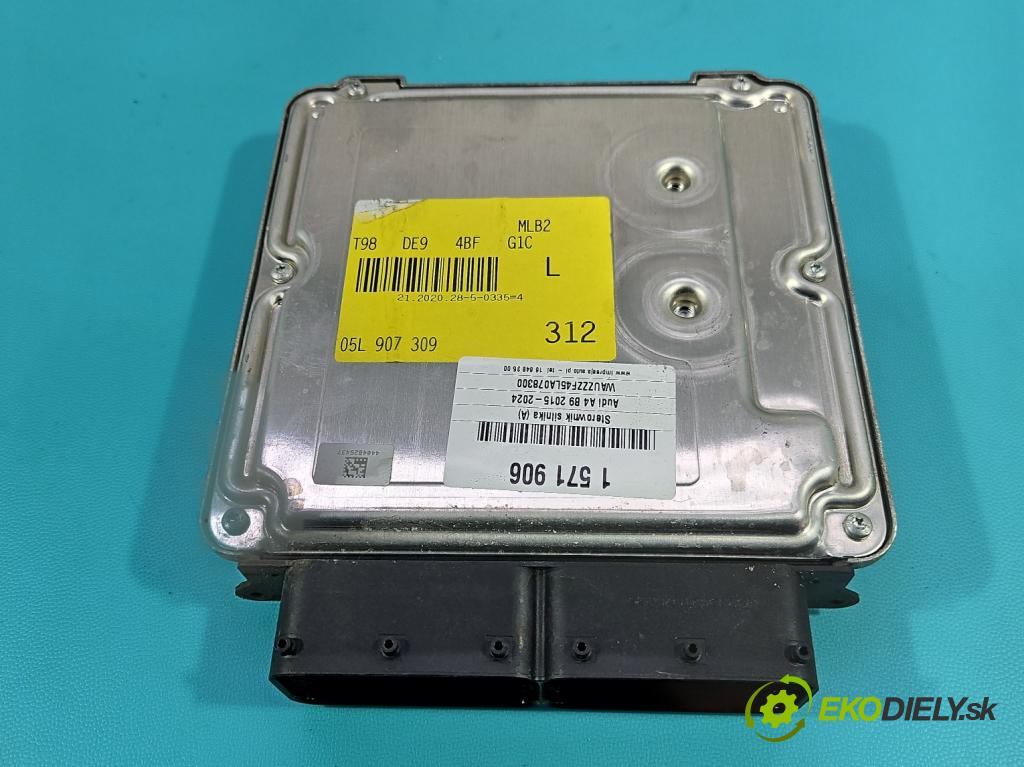 Audi A4 B9 2015-2024 2.0 TDI 190 HP automatic 140 kW 1968 cm3 5- riadiaca jednotka motora 05L907309