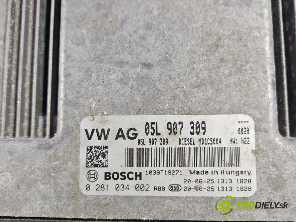 Audi A4 B9 2015-2024 2.0 TDI 190 HP automatic 140 kW 1968 cm3 5- riadiaca jednotka motora 05L907309