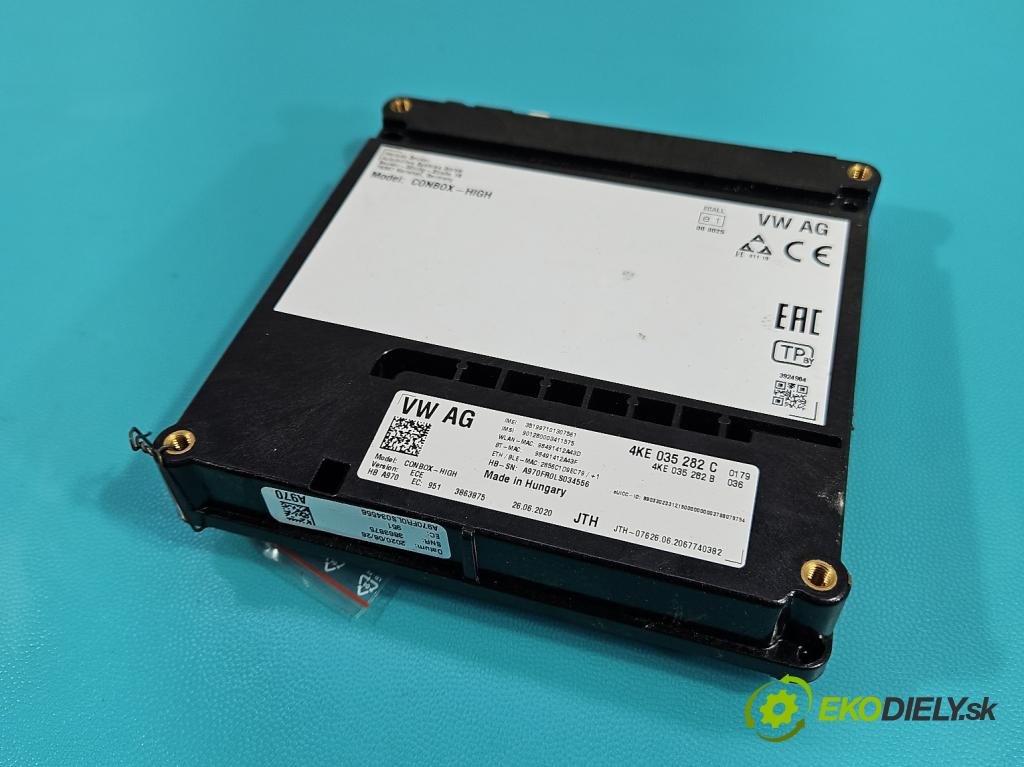 Audi A4 B9 2015-2024 2.0 TDI 190 hp automatic 140 kW 1968 cm3 5- řídící jednotka 4KE035282C