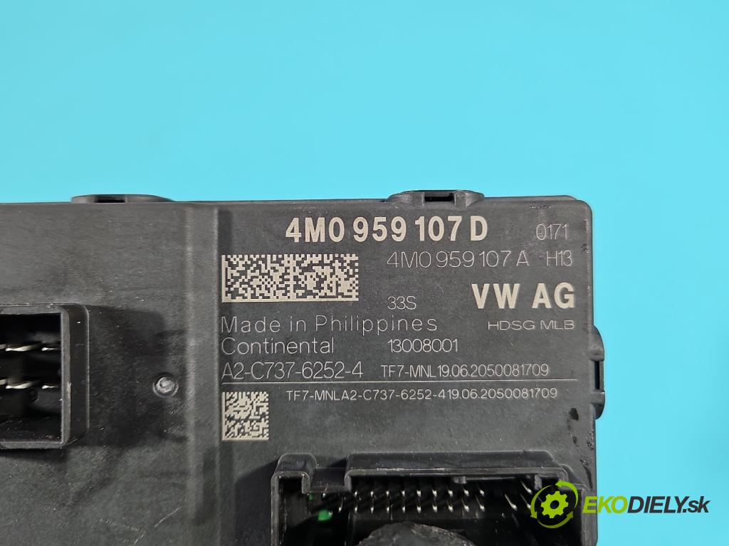 Audi A4 B9 2015-2024 2.0 TDI 190 hp automatic 140 kW 1968 cm3 5- řídící jednotka 4M0959107D