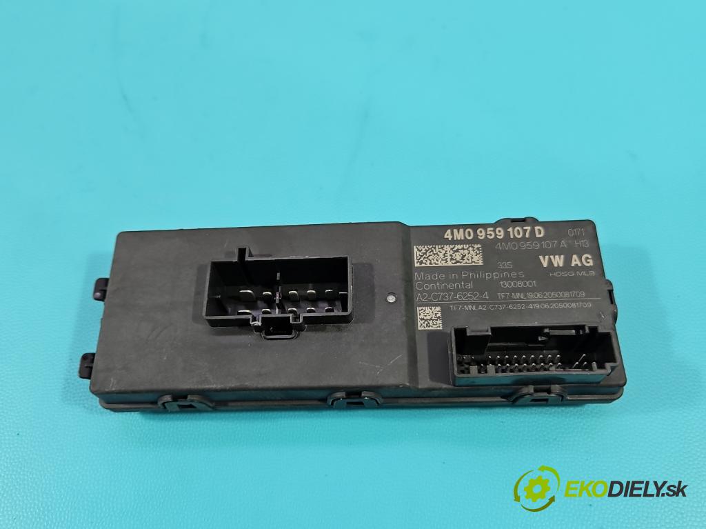 Audi A4 B9 2015-2024 2.0 TDI 190 hp automatic 140 kW 1968 cm3 5- řídící jednotka 4M0959107D