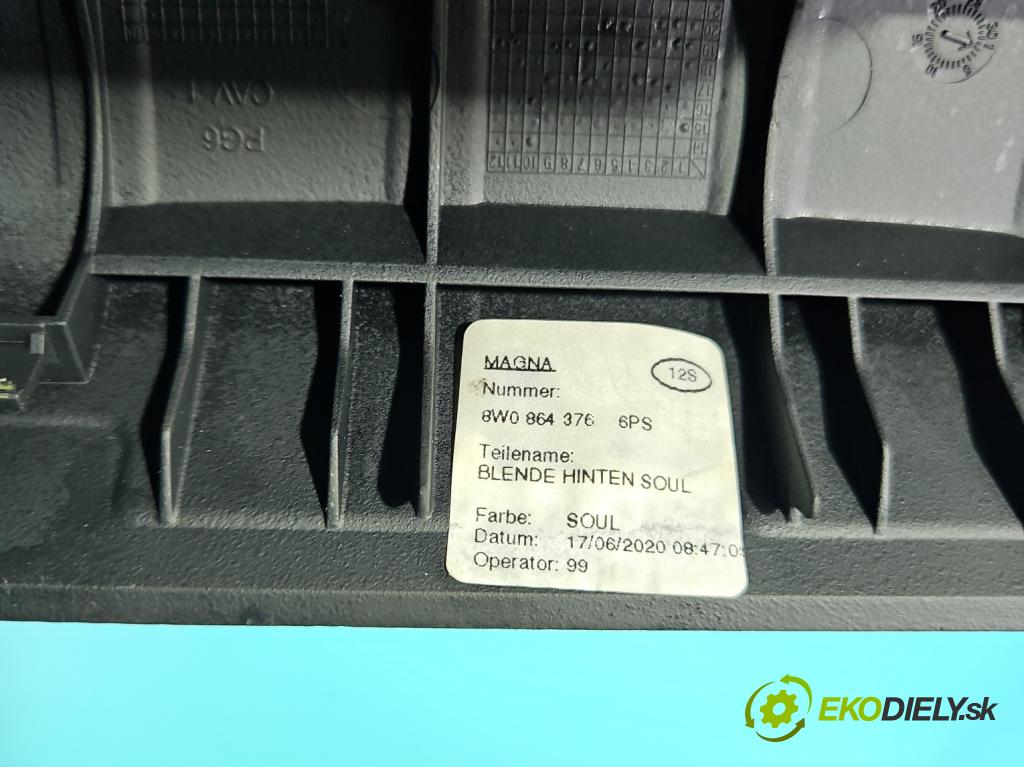 Audi A4 B9 2015-2024 2.0 TDI 190 HP automatic 140 kW 1968 cm3 5- kryt plast 8W0863324