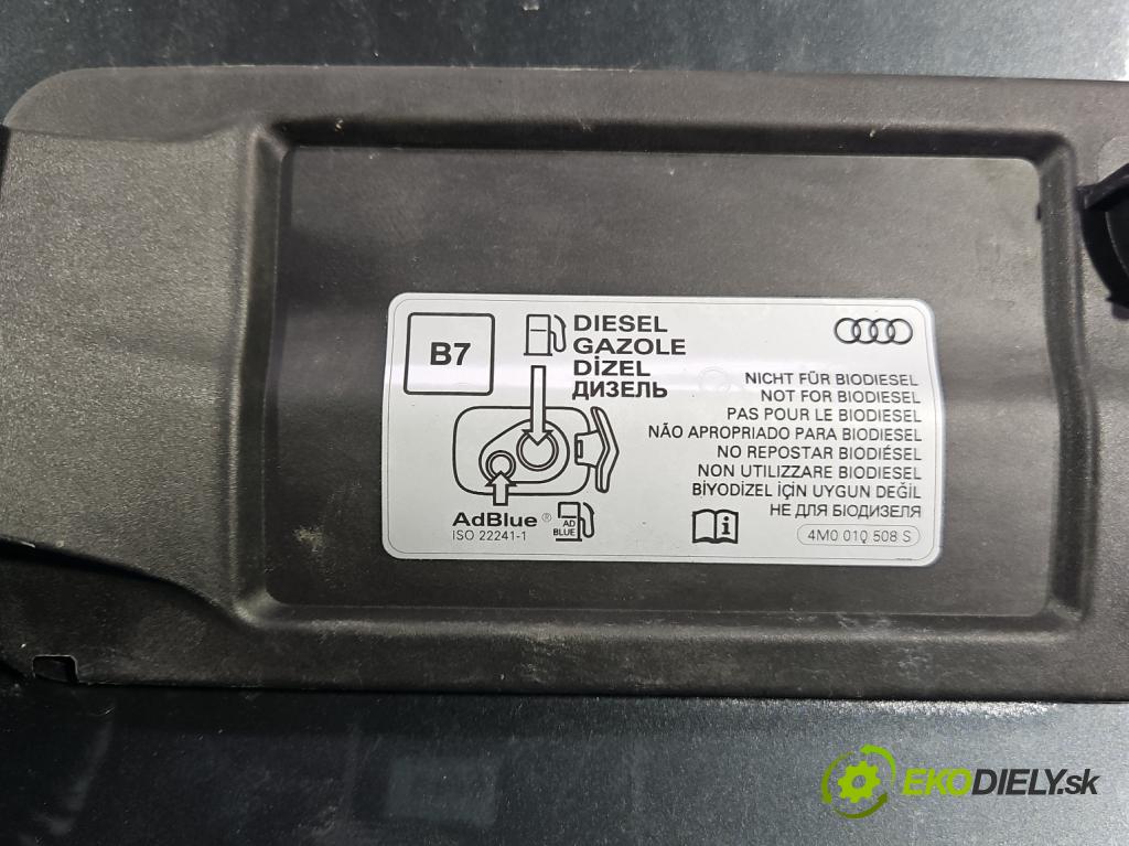 Audi A4 B9 2015-2024 2.0 TDI 190 hp automatic 140 kW 1968 cm3 5- Klapka nalévání paliva 4M0010508S (Klika dveří ostatní)