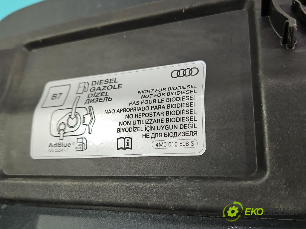 Audi A4 B9 2015-2024 2.0 TDI 190 hp automatic 140 kW 1968 cm3 5- Klapka nalévání paliva 4M0010508S (Klika dveří ostatní)