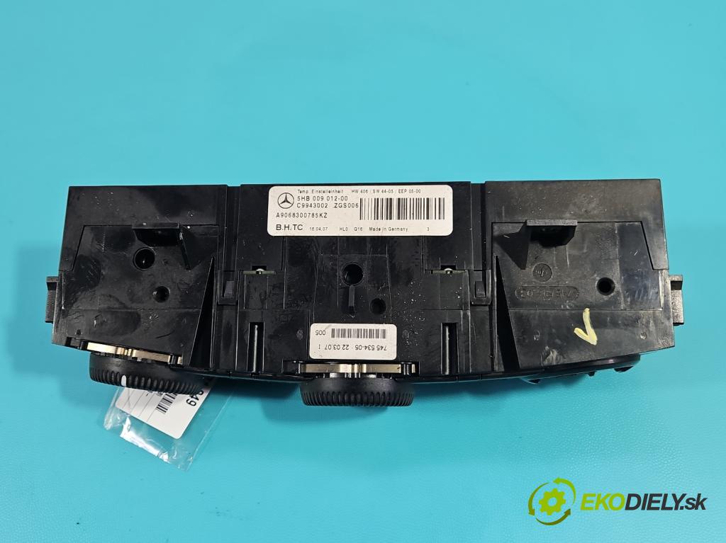 Mercedes Sprinter II 906 2006-  2.1 cdi 109 HP manual 80 kW 2148 cm3 5- panel kúrenia A9068300785KZ