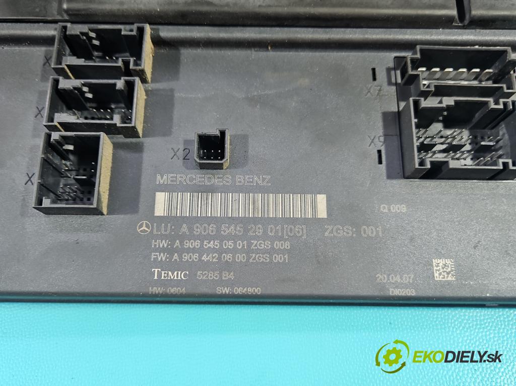 Mercedes Sprinter II 906 2006-  2.2 cdi 109 hp manual 80 kW 2148 cm3 5- řídící jednotka A9065452901