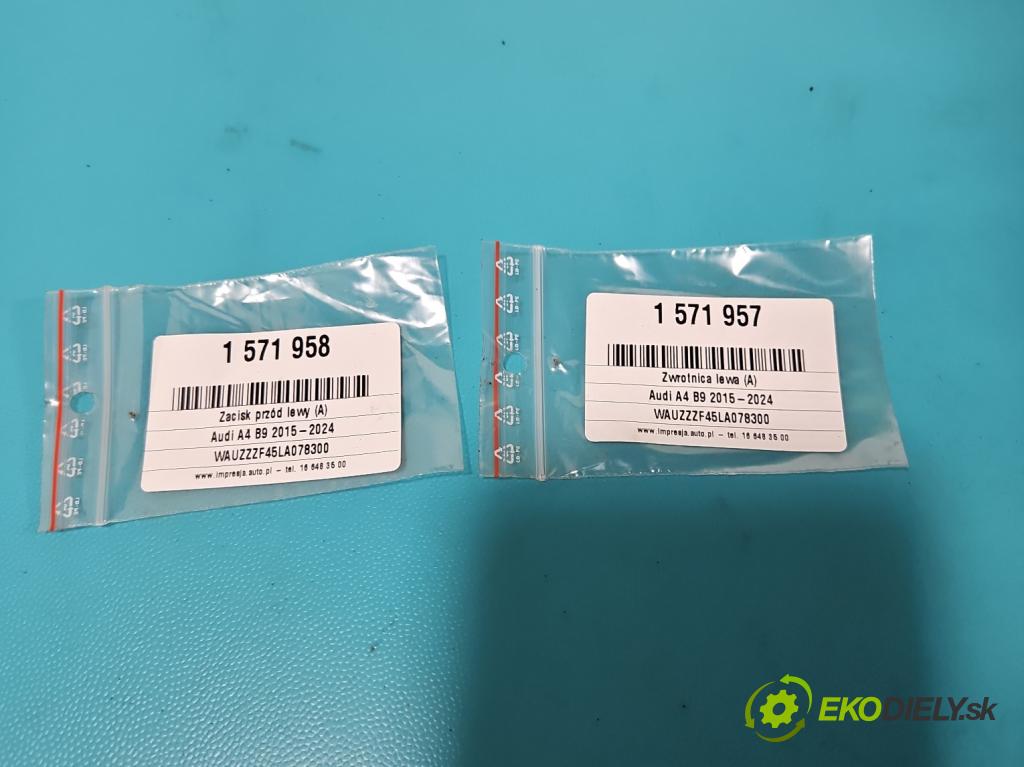 Audi A4 B9 2015-2024 2.0 TDI 190 HP automatic 140 kW 1968 cm3 5- brzdič predné ľavý  (Kľučka dverí ostatné)