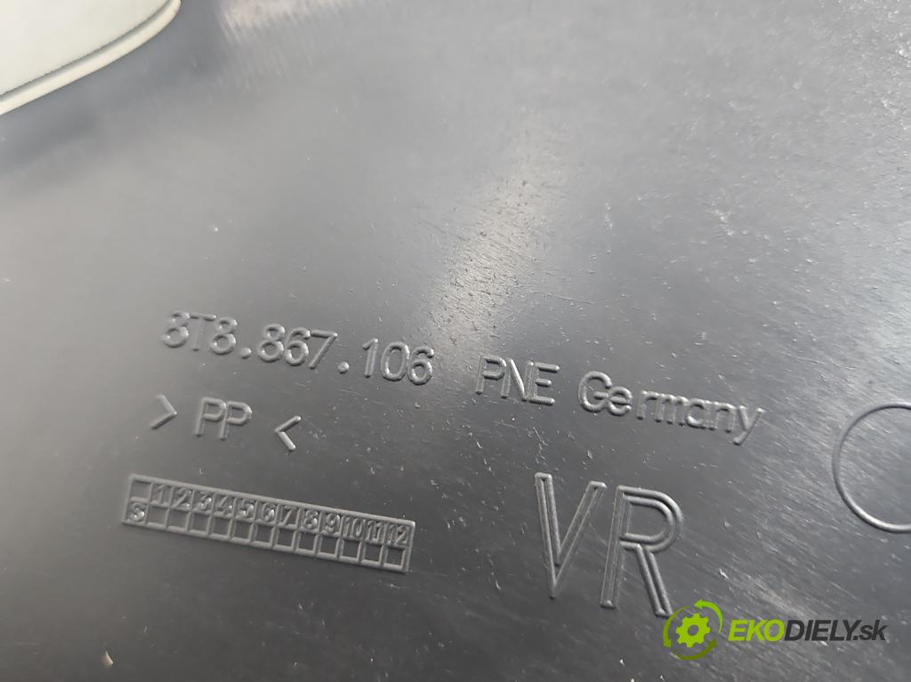 Audi A5 8T 2007-2016 3.0 tdi 239KM automatic 176 kW 2967 cm3 5- Čalounictví: dvere predné pravé 8T8867106