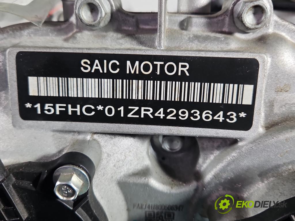 MG MG3  24- 1.5 16V 102 HP automatic 75 kW 1498 cm3 5- motor benzín: 15FHC