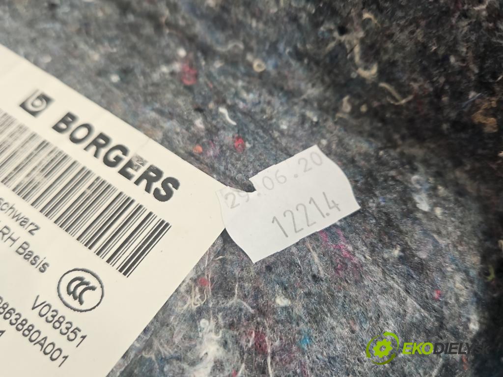 Audi A4 B9 2015-2024 2.0 TDI 190 HP automatic 140 kW 1968 cm3 5- Čalounictví: kufra: pravé 8W9863880H