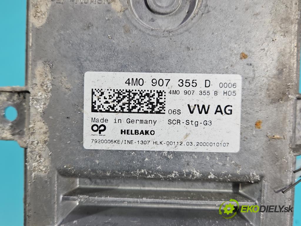 Audi A4 B9 2015-2024 2.0 TDI 190 HP automatic 140 kW 1968 cm3 5- riadiaca jednotka ostatné 4M0907355D
