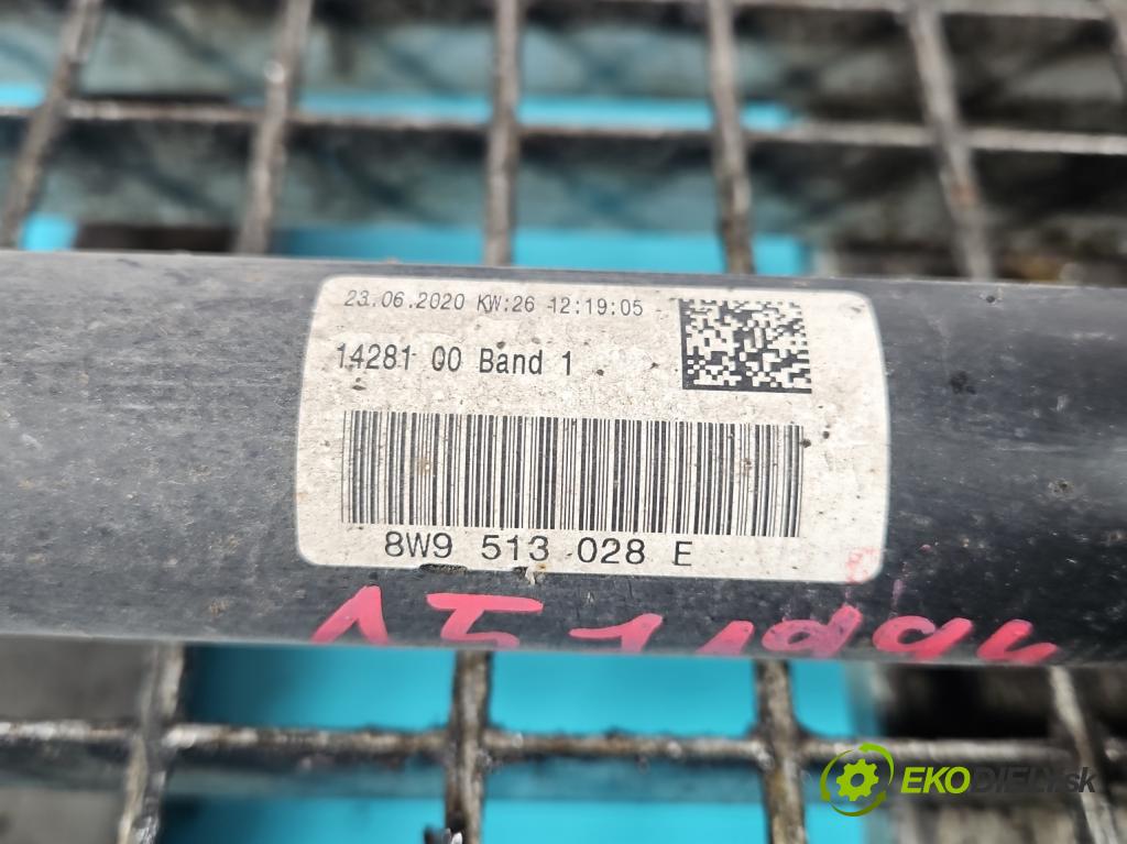 Audi A4 B9 2015-2024 2.0 TDI 190 HP automatic 140 kW 1968 cm3 5- tlmič zadné ľavý 8W9513028E (Kľučka dverí ostatné)