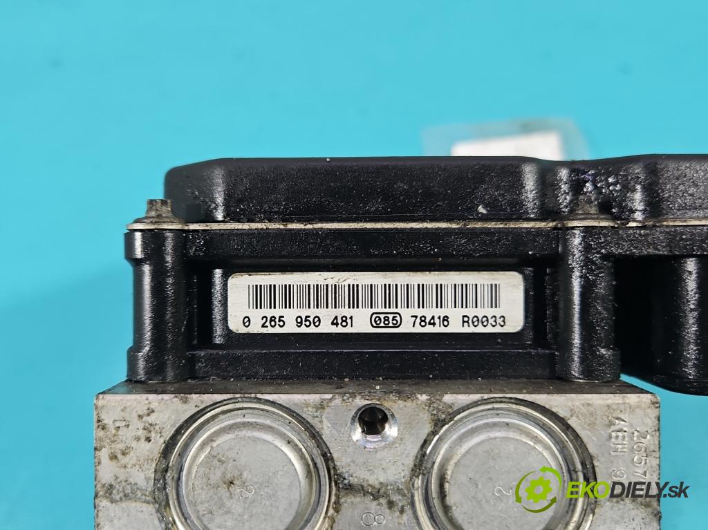 Mercedes Sprinter II 906 2006-  2.2 cdi 109 HP manual 80 kW 2148 cm3 5- čerpadlo abs 0265950481 (Pumpa ABS)