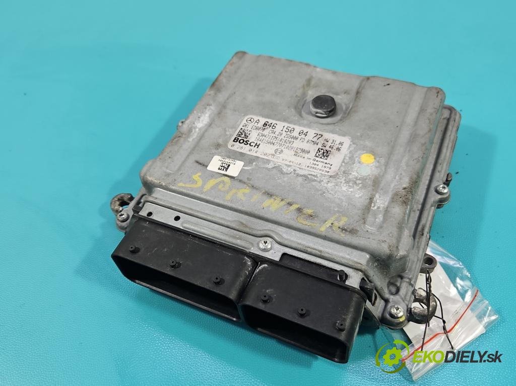 Mercedes Sprinter II 906 2006-  2.1 cdi 109 hp manual 80 kW 2148 cm3 5- řídící jednotka motoru A6461500477