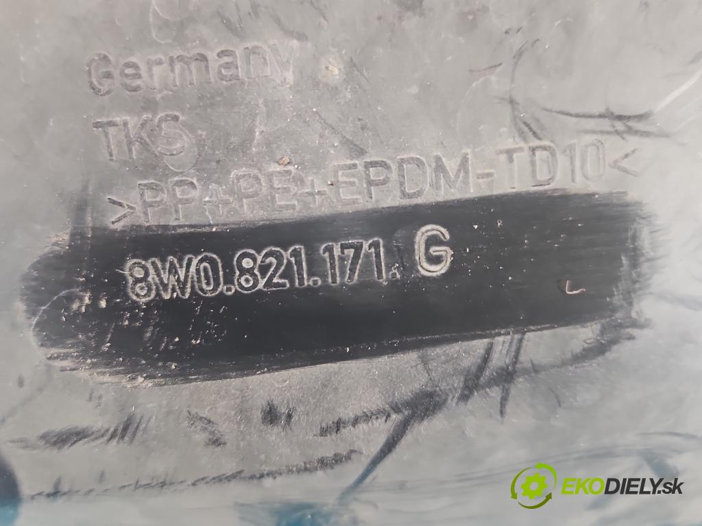 Audi A4 B9 2015-2024 2.0 TDI 190 HP automatic 140 kW 1968 cm3 5- Blatník: predné ľavé 8W0821171G