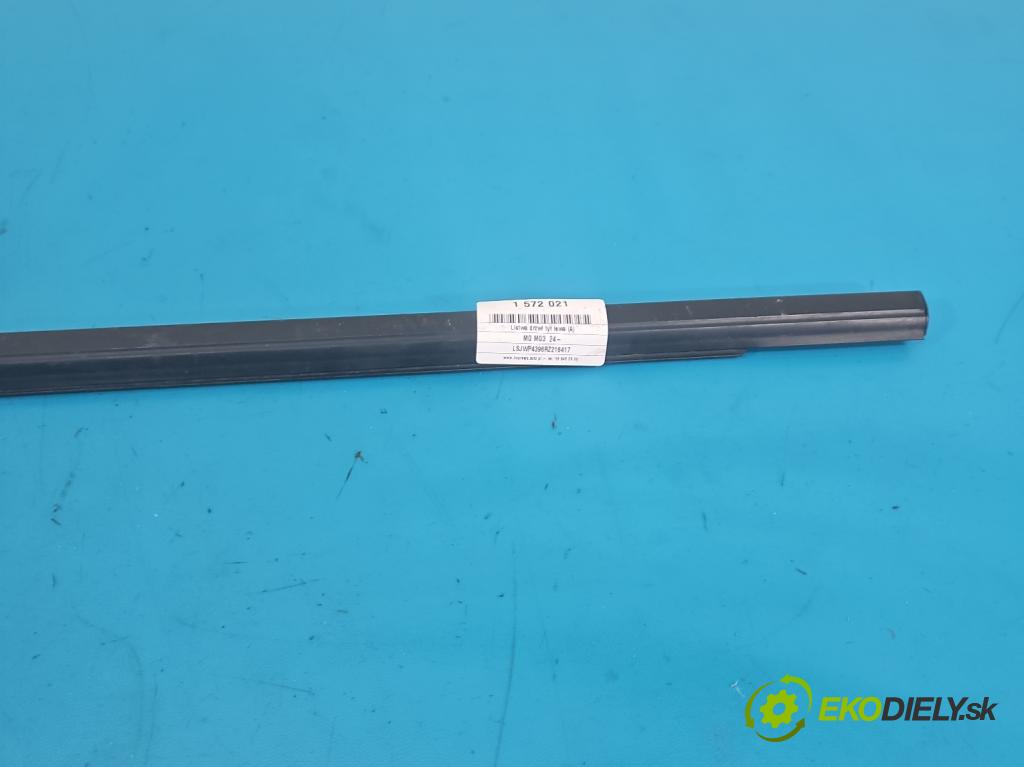 MG MG3  24- 1.5 16V 102 HP automatic 75 kW 1498 cm3 5- lišta dvere zadné ľavé