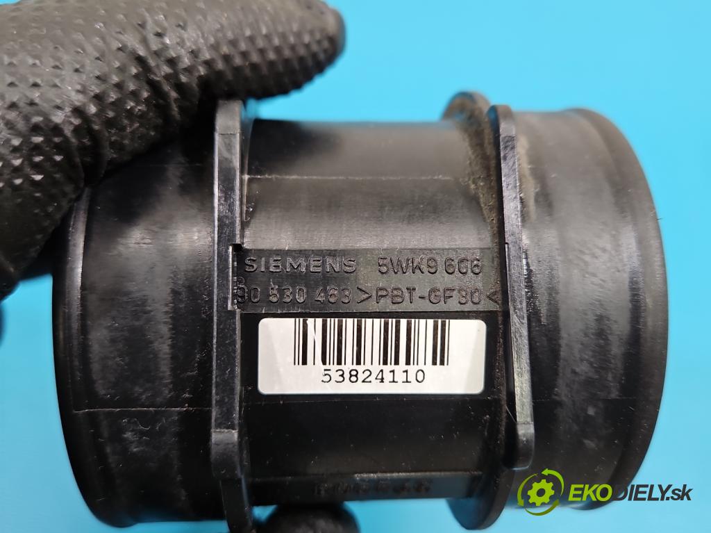 Opel Omega B 1994-2003 2.2 16V 144 hp manual 106 kW 2198 cm3 4- váha vzduchu 5WK9606 (Snímač hmotnosti vzduchu)