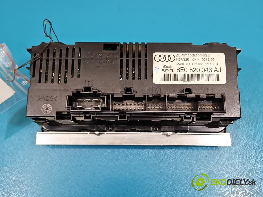 Audi A4 B7 2004-2008 3.0 tdi 204 HP automatic 150 kW 2967 cm3 5- panel kúrenia 8E0820043AJ