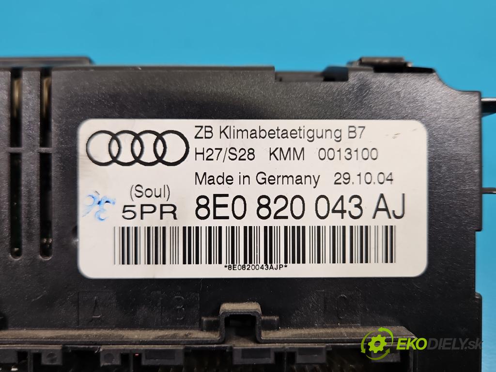 Audi A4 B7 2004-2008 3.0 tdi 204 HP automatic 150 kW 2967 cm3 5- panel kúrenia 8E0820043AJ