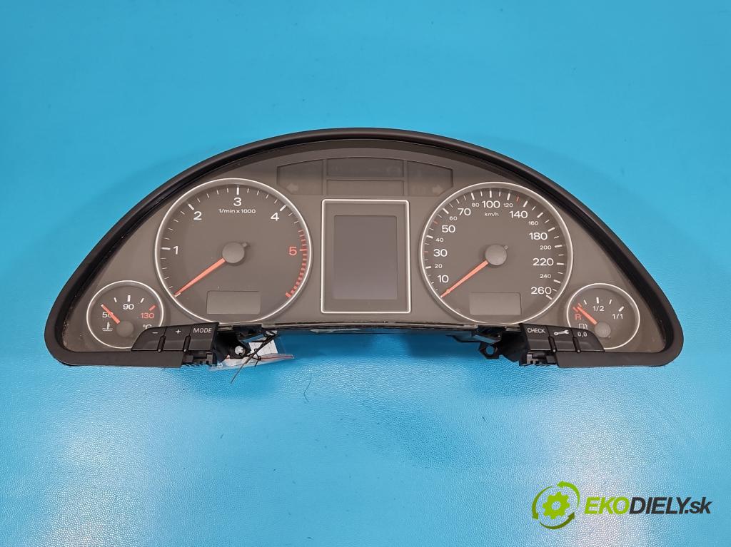 Audi A4 B7 2004-2008 3.0 tdi BKN: 204 HP automatic 150 kW 2967 cm3 5- prístrojovka/ budíky 0263626065 (Prístrojová doska)