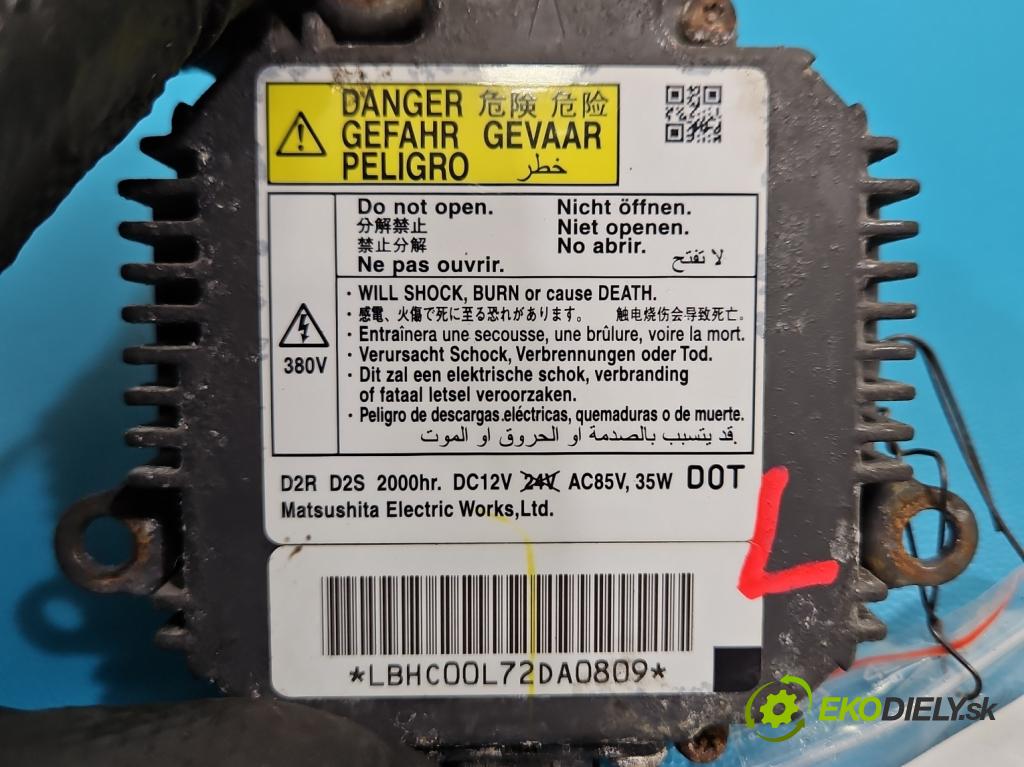 Honda Legend IV 2004-2012 3.5 V6 295HP automatic 217 kW 3471 cm3 4- střídač: xenon  (Riadiaca jednotka xenónu)