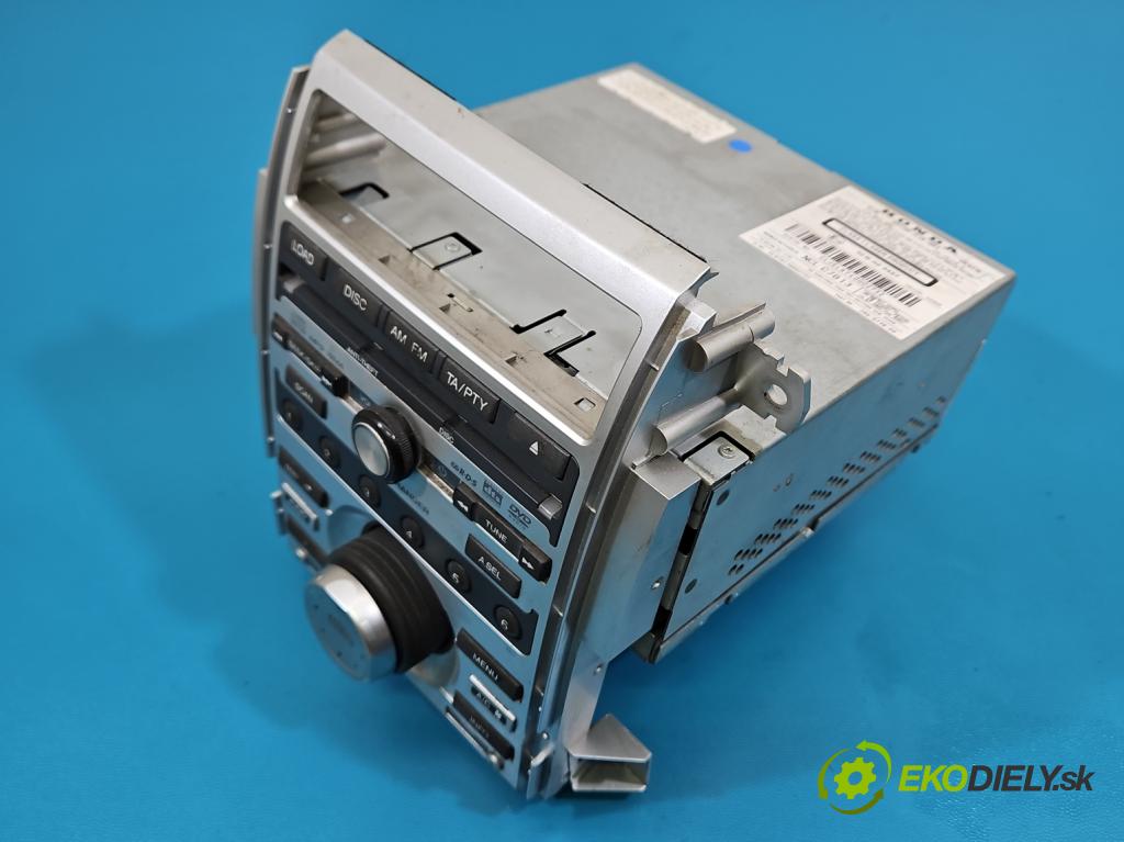 Honda Legend IV 2004-2012 3.5 V6 295KM automatic 217 kW 3471 cm3 4- Radio továrna: 39100-SJA-G01