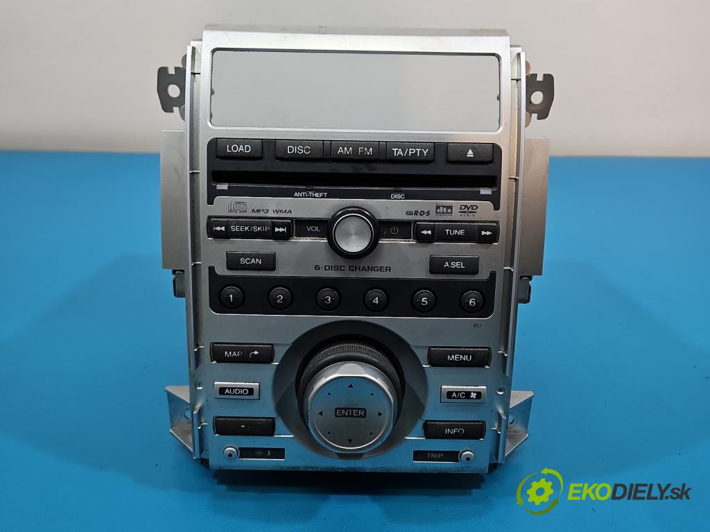 Honda Legend IV 2004-2012 3.5 V6 295HP automatic 217 kW 3471 cm3 4- Radio originál 39100-SJA-G01