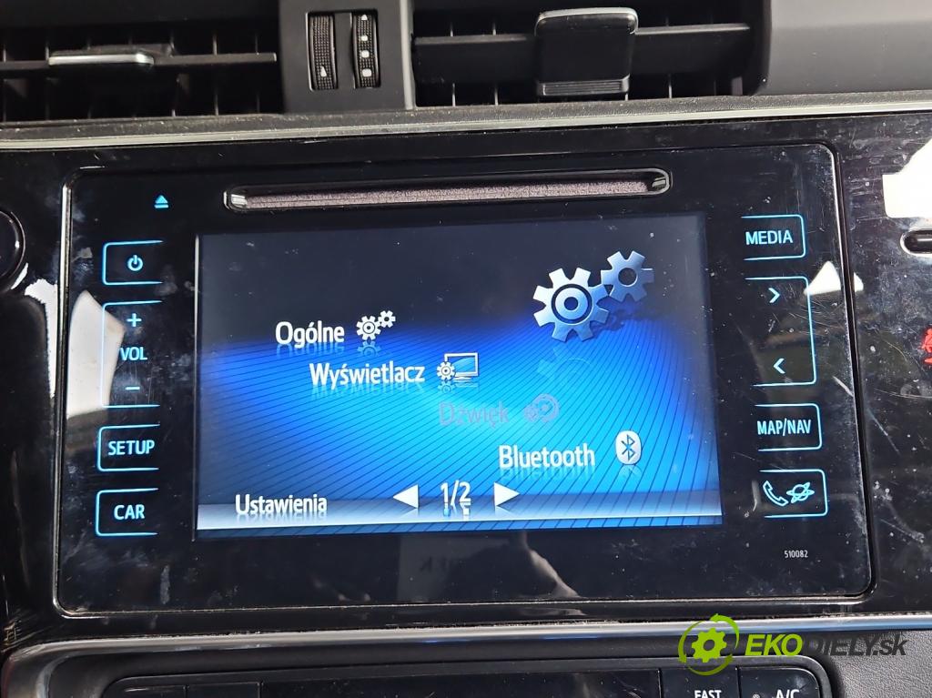 Toyota Auris II 2012-2018 1.6 16V 132  HP manual 97 kW 1598 cm3 5- Radio originál 86140-02360