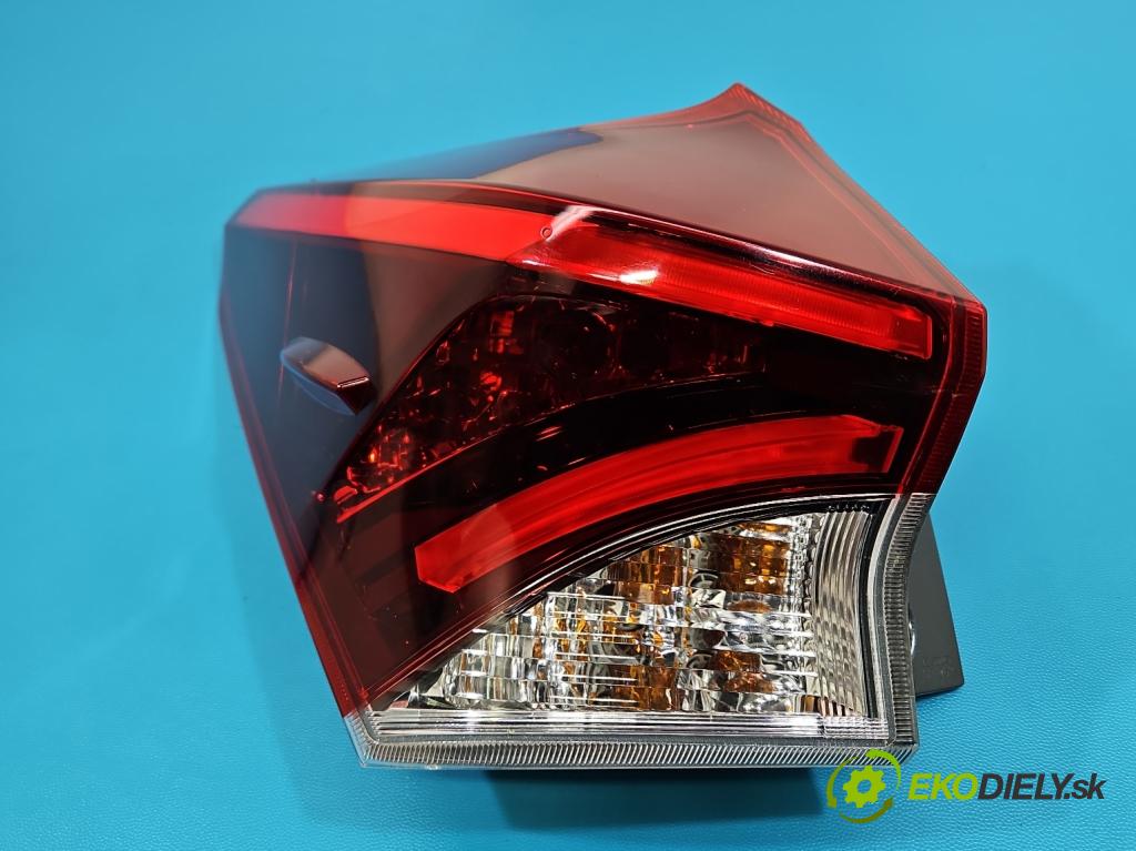 Toyota Auris II 2012-2018 1.6 16V 132  HP manual 97 kW 1598 cm3 5- svetlo / reflektor zadné ľavé 02-353 (Kľučka dverí ostatné)