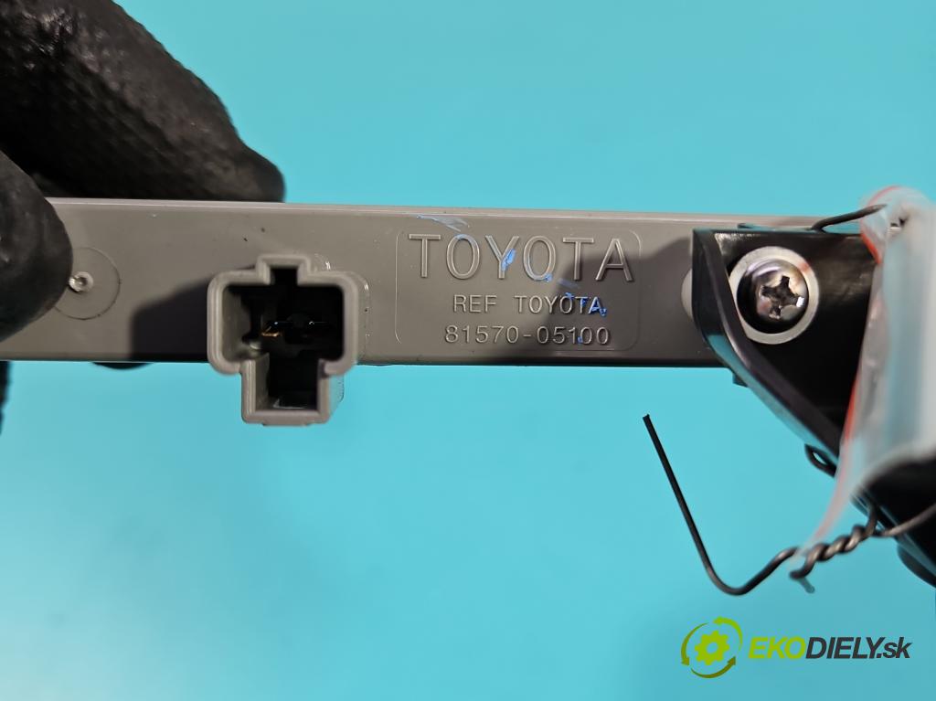 Toyota Auris II 2012-2018 1.6 16V 132  HP manual 97 kW 1598 cm3 5- světlo: stop: 81570-05100