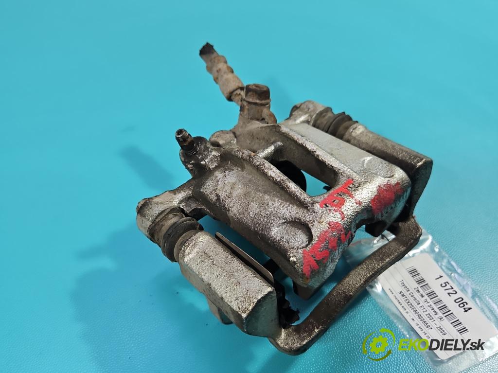 Toyota Corolla E12 2001-2009 2.0 D4D 90 HP manual 66 kW 1995 cm3 5- brzdič zadné pravý  (Kľučka dverí ostatné)