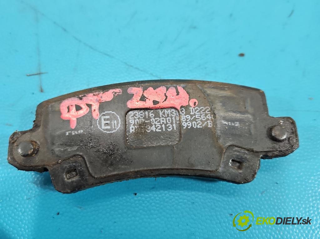 Toyota Corolla E12 2001-2009 2.0 D4D 90 HP manual 66 kW 1995 cm3 5- Štíty: brzdové zadné