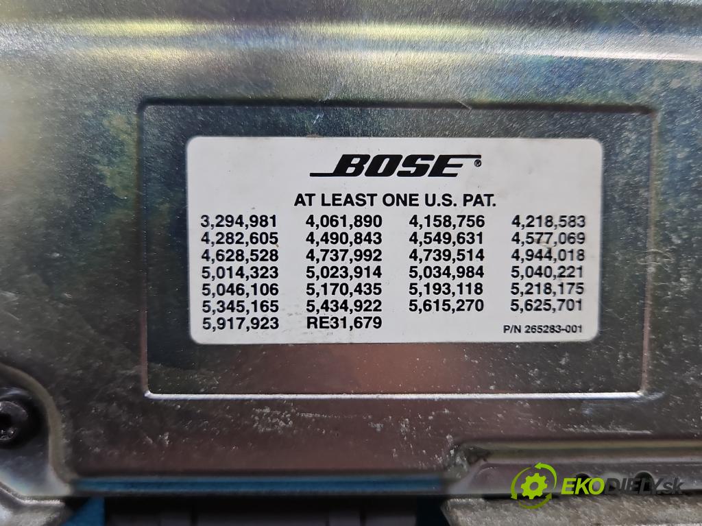 Honda Legend IV 2004-2012 3.5 V6 295HP automatic 217 kW 3471 cm3 4- Zesilovač: 39186-SJA-E01-M1 (Zosilňovač)