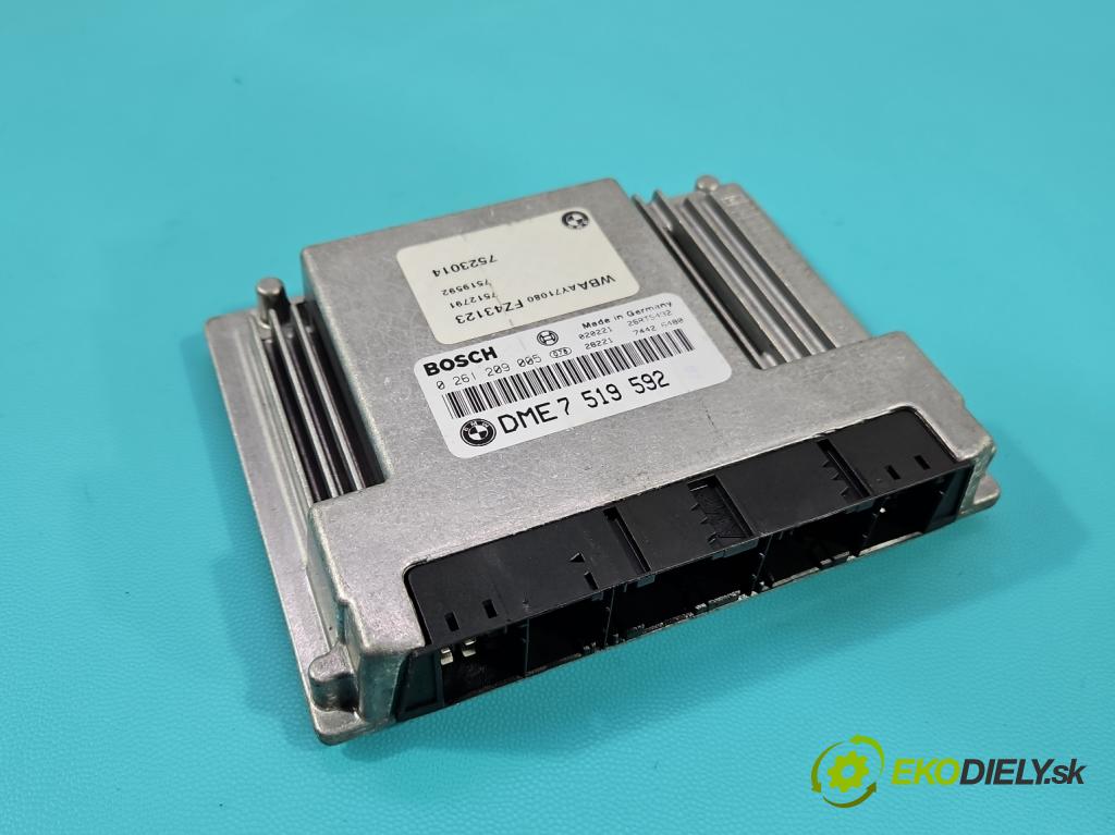 Bmw 3 E46 1998-2007 2.0 16V 143 HP manual 105 kW 1995 cm3 4- riadiaca jednotka motora 0261209005