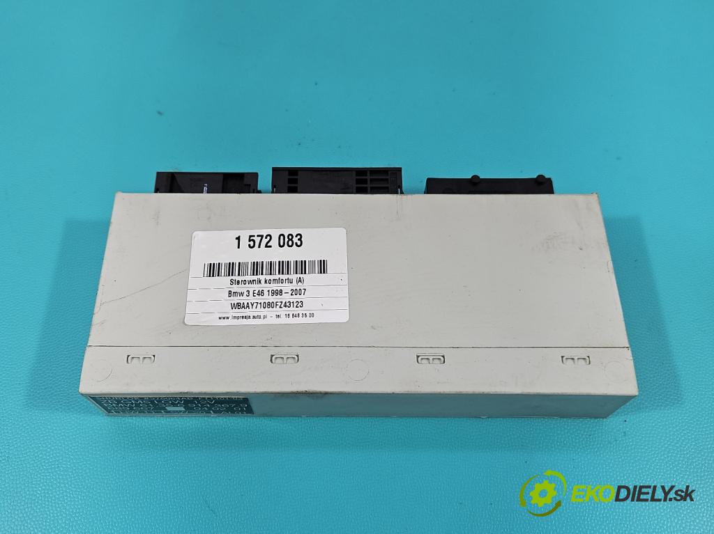 Bmw 3 E46 1998-2007 2.0 16V 143 HP manual 105 kW 1995 cm3 4- riadiaca jednotka komfortu 6914367