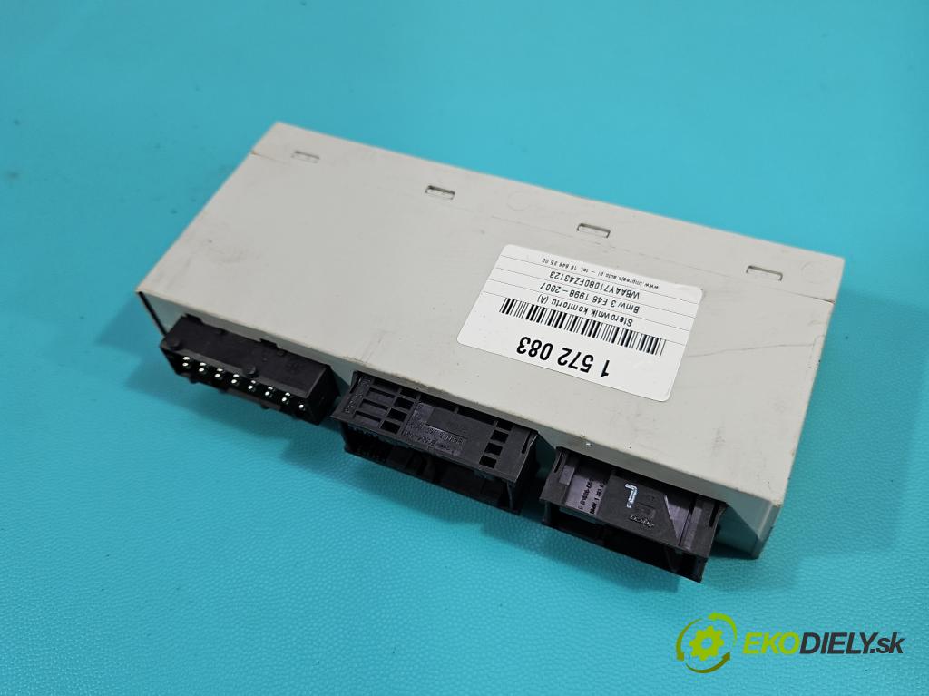 Bmw 3 E46 1998-2007 2.0 16V 143 HP manual 105 kW 1995 cm3 4- riadiaca jednotka komfortu 6914367