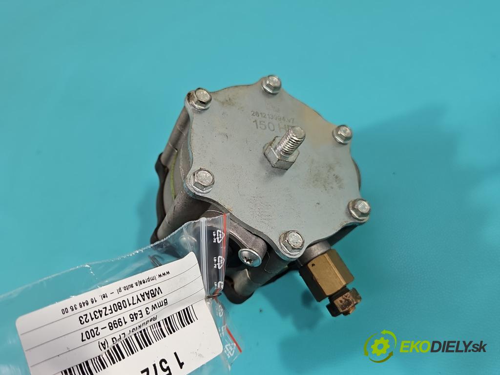 Bmw 3 E46 1998-2007 2.0 16V 143 HP manual 105 kW 1995 cm3 4- Redukce: LPG R02