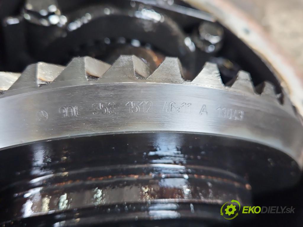 Mercedes Sprinter II 906 2006-  2.2 cdi 109 HP manual 80 kW 2148 cm3 5- Most: zadní: 9003531512