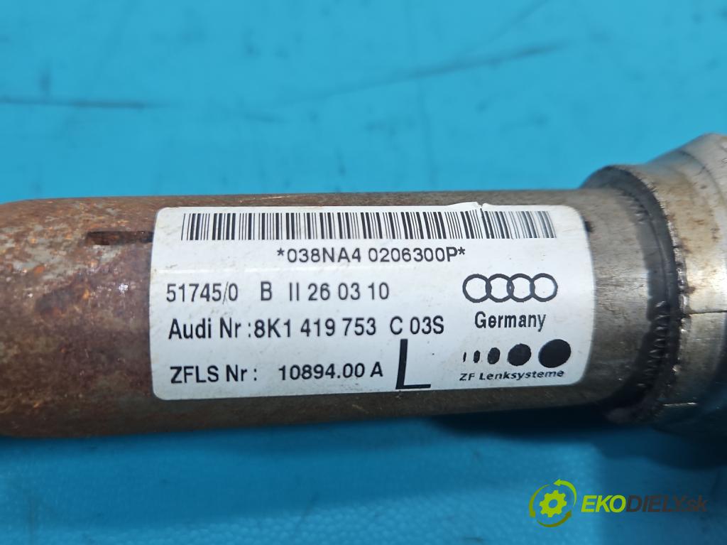 Audi A5 8T 2007-2016 3.0 tdi 239KM automatic 176 kW 2967 cm3 5- Stĺpik volant 8K1419753C (Tyč riadenia (volantu))