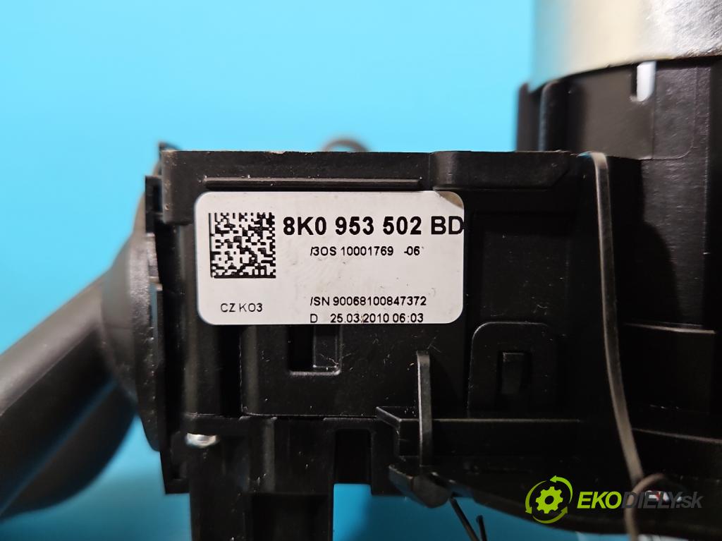 Audi A5 8T 2007-2016 3.0 tdi 239KM automatic 176 kW 2967 cm3 5- Přepínač sdružený 8K0953502BD (Páčky pod volantem)