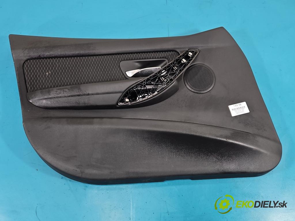 Bmw 3 F30 2011-2018 2.0d N47D20 184hp automatic 135 kW 1995 cm3 5- Čalounictví: dvere predné ľavé 17679821M