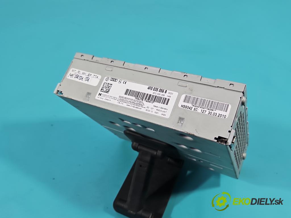 Audi A5 8T 2007-2016 3.0 tdi 239KM automatic 176 kW 2967 cm3 5- Radio originál 4F0035056B