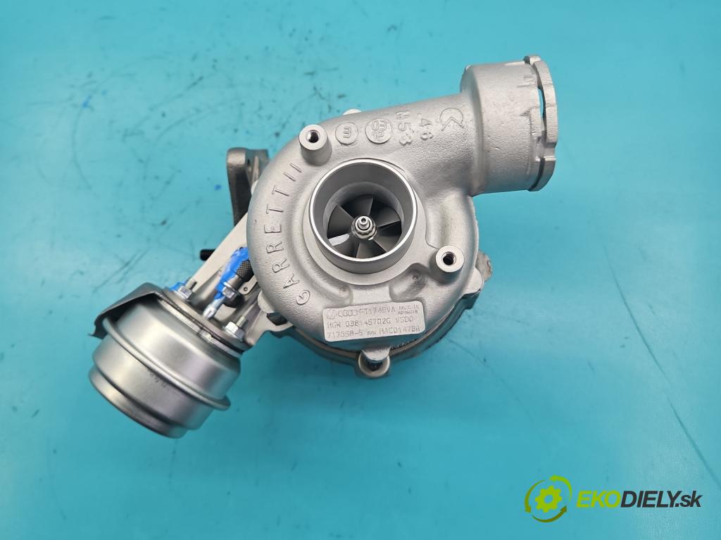 Audi A4 B6 2000-2004 1.9 tdi 131 hp manual 96 kW 1896 cm3 5- Turbodmychadlo repasováno 717858-5