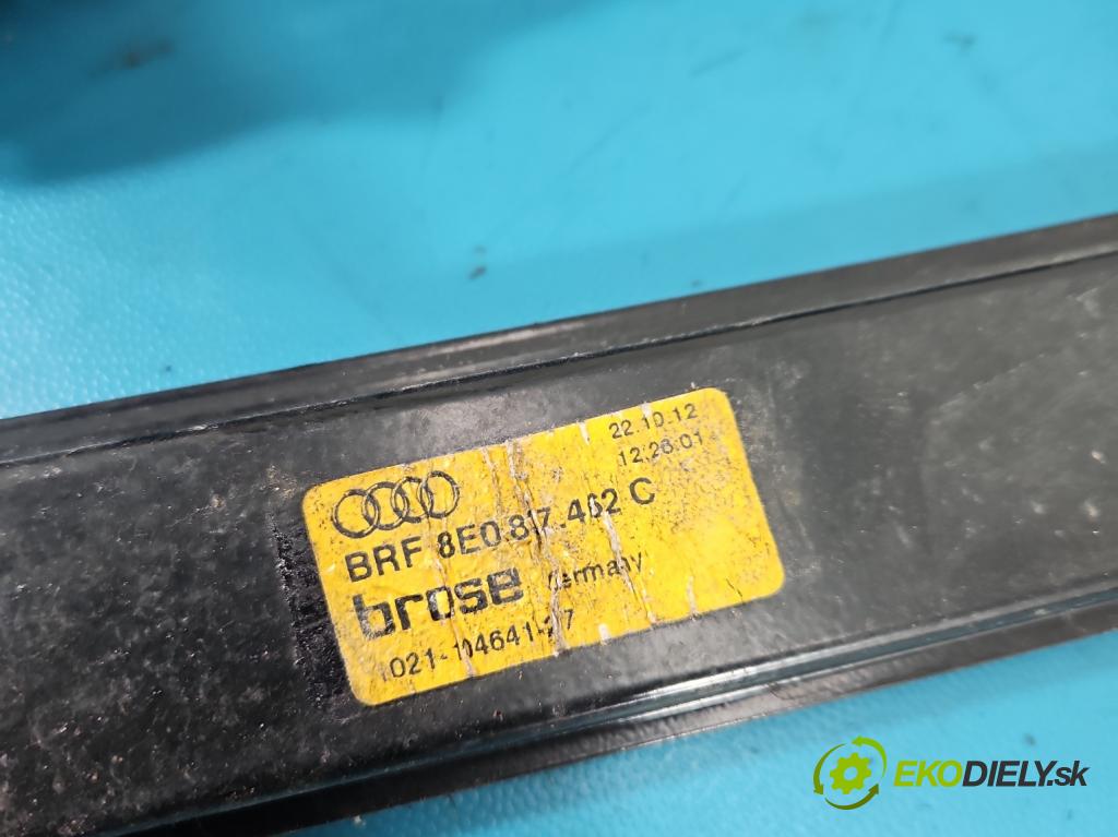 Audi A4 B7 2004-2008 3.0 tdi BKN: 204 HP automatic 150 kW 2967 cm3 5- mechanizmus okna predné pravý 8E0817462C