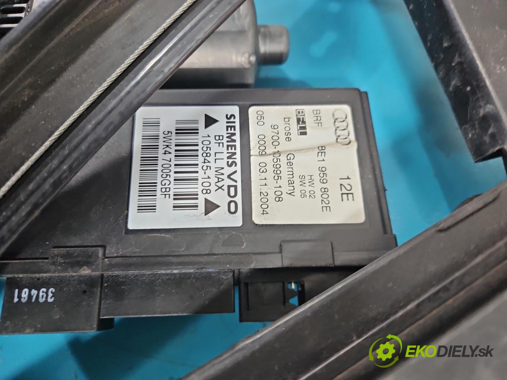 Audi A4 B7 2004-2008 3.0 tdi BKN: 204 HP automatic 150 kW 2967 cm3 5- mechanizmus okna predné pravý 8E0817462C