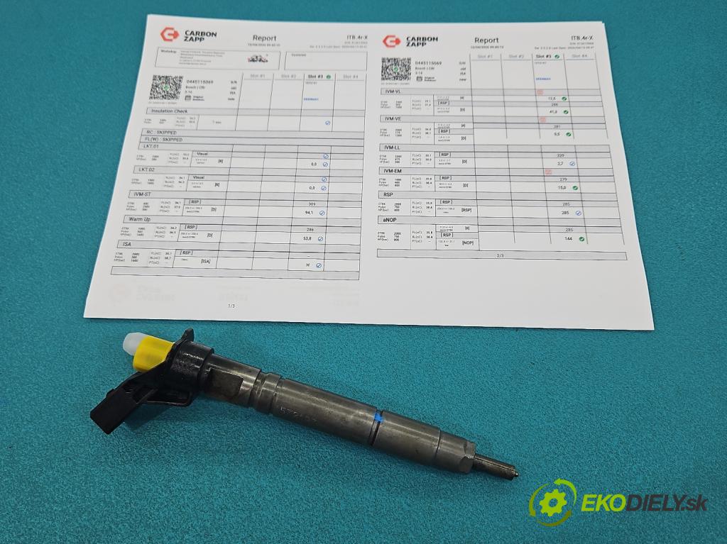 Mercedes Sprinter II 906 2006-  2.2 cdi 109 HP manual 80 kW 2148 cm3 5- vstrek 0445115069 (Vstrekovač paliva)