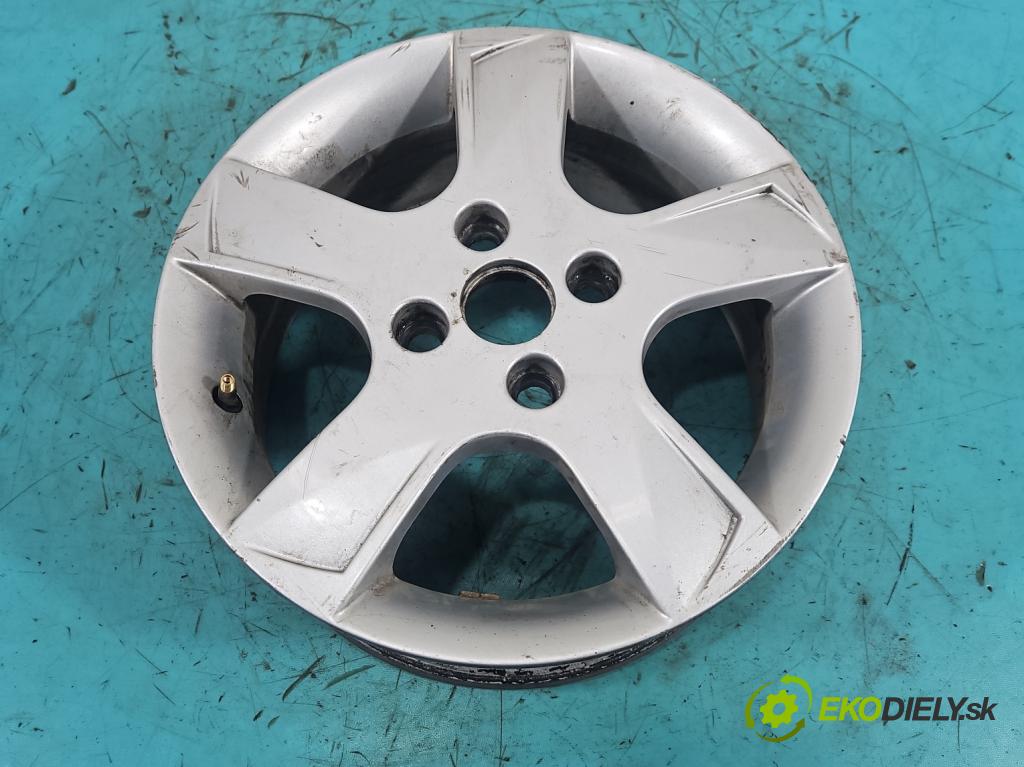 Ford Fiesta Mk7 2008-2017 1.2 16V 82 HP manual 60 kW 1242 cm3 3- Disk hliník 15"